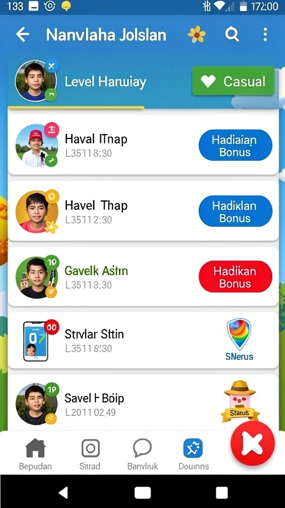 lion4d - Gameplay seru dengan berbagai tantangan di setiap level.