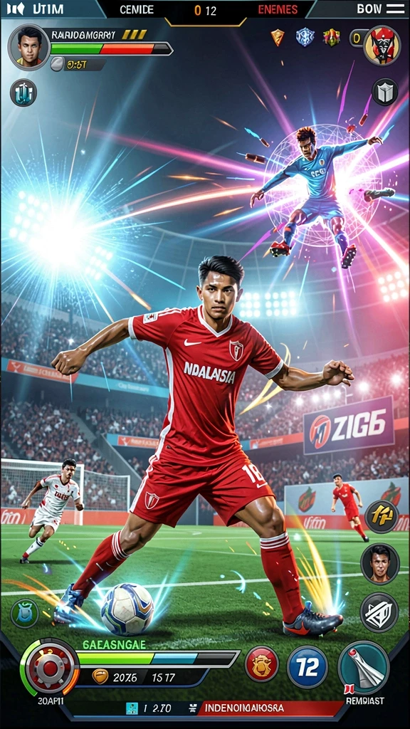 lion4d - Fitur multiplayer yang memungkinkan bersaing dengan teman.